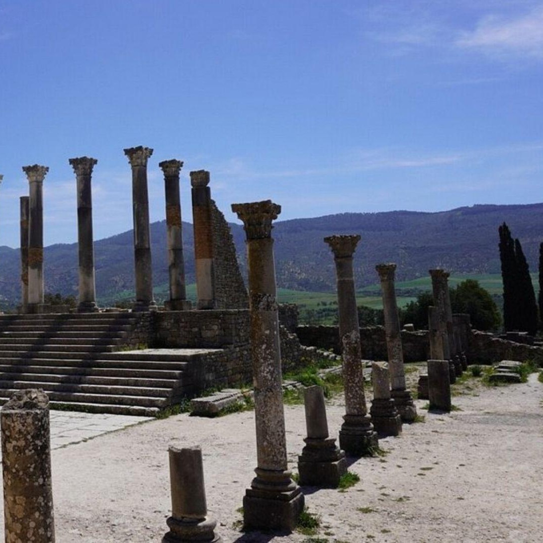 Transfert aller simple de Fès à Chefchaouen via Volubilis