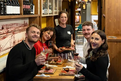 Florenz: Foodtour Rundgang mit lokalem Steak und toskanischem Wein