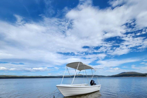Sofia: Motorboat Ride with Beach Break and Sun Loungers