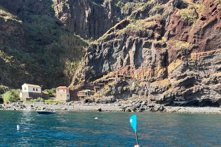Calheta: Private Catamaran Tour - With Open Bar & Snacks Sunset Tour with Snorkeling & Paddleboarding/ Max 18 people