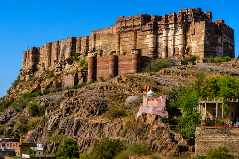 Jodhpur: Mehrangarh Fort Guided Tour with Entry Ticket