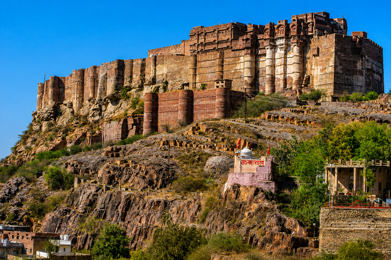 Jodhpur: Mehrangarh Fort Guided Tour with Entry Ticket
