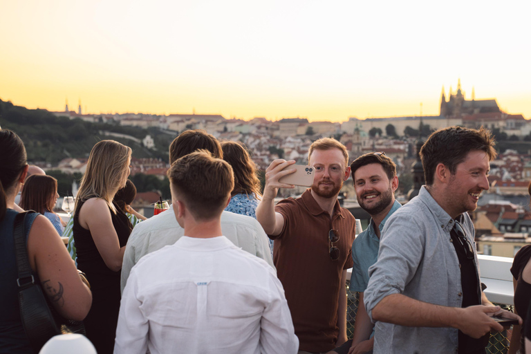 Fly Vista Rooftop: 360° Prague Views & Welcome Drink