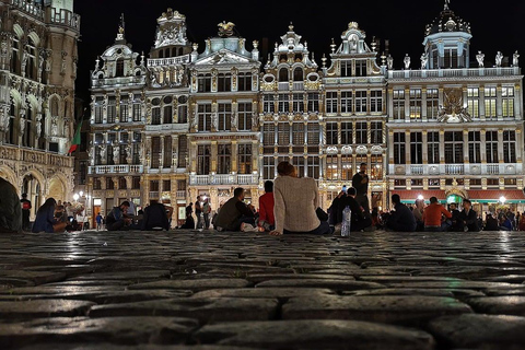 Brussels: 2-Hour Dark Side of Brussels Private Evening TourTour in French