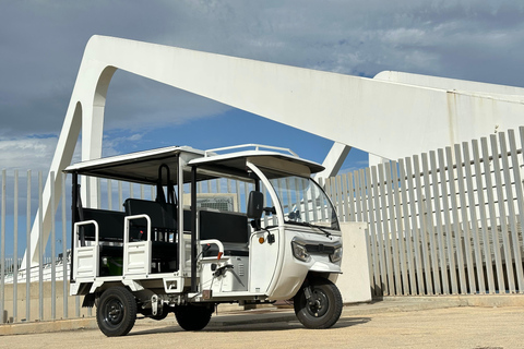 Valencia: Tour Histórico en Tuk Tuk 1H