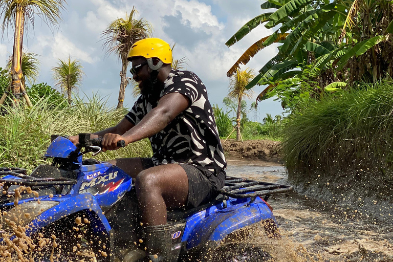 Ubud Quad bike atv and rafting watterTour Waterfall and Coffe plantation