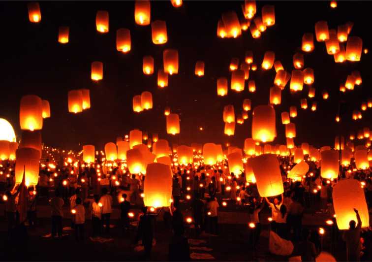 Chiang Mai: Heaven Lantern Festival Ticket with Dinner