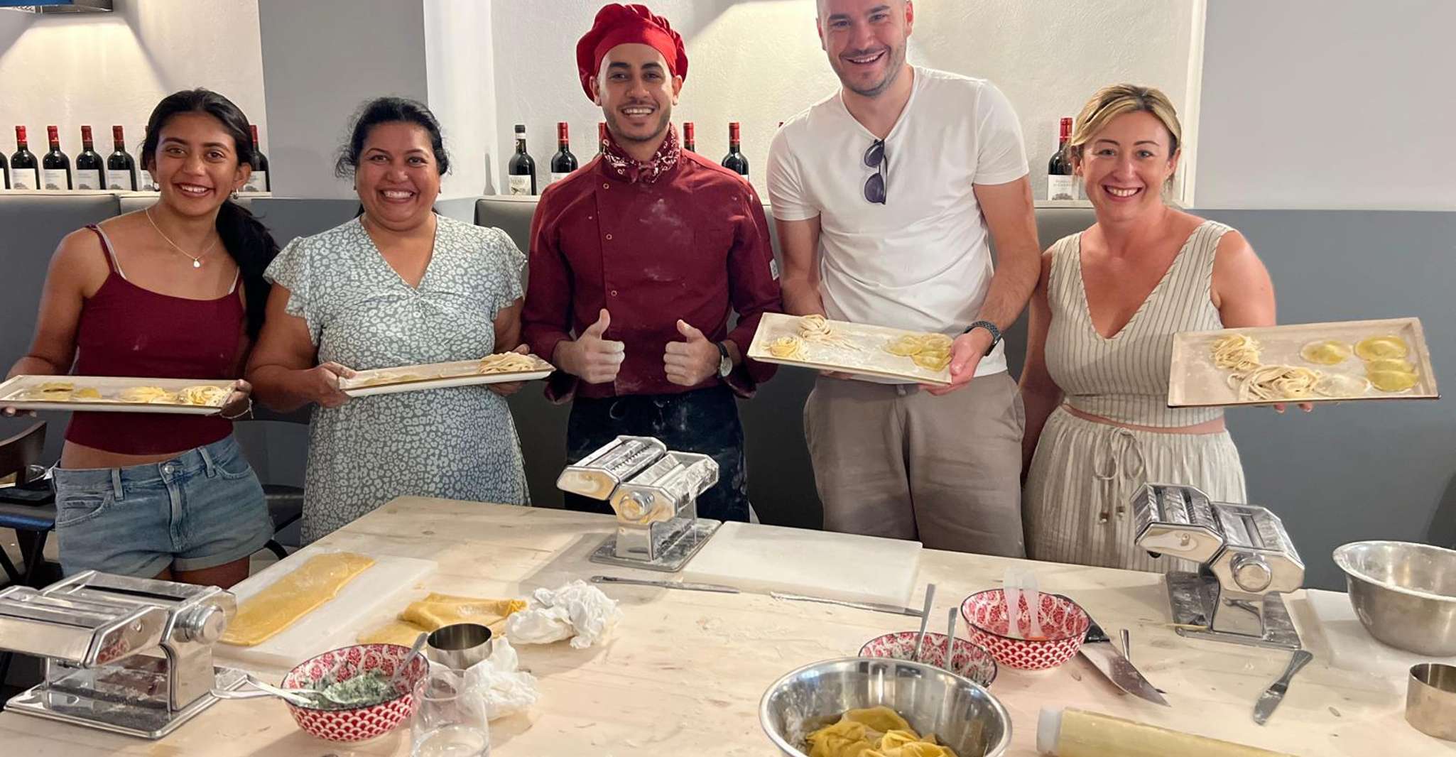 Florence: Tuscan cooking class with handmade pasta and wine photo 10
