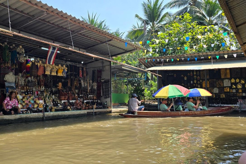 Train Market, Floating Market, and Salt Lake Tour by driver