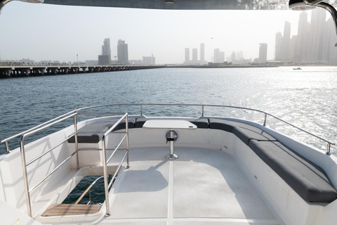 Private Yacht Experience at Sea with Soft Drinks & Juices Experience Burj Al Arab from the Sea. 2hr Private Yacht Tour