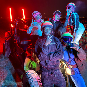 Miami Park Entrance Glow in-the Dark ATV Riding Experience