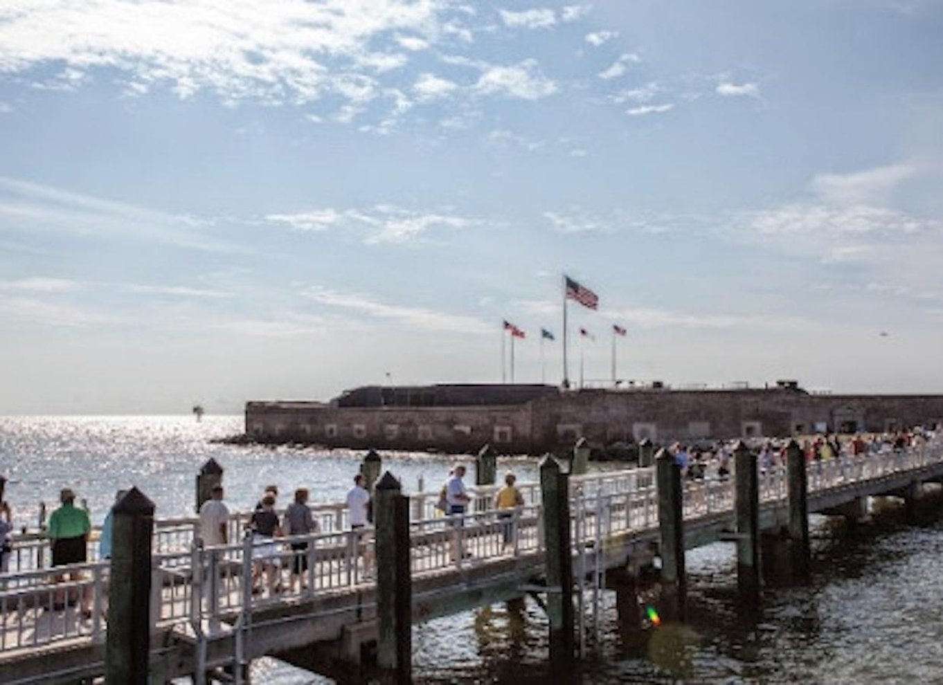 Charleston: Billet til Fort Sumter med færge tur/retur