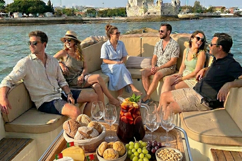 Lisbon – Morning Cruise with Coffee & Portuguese Snacks Lisbon – Sunset Porto Tonic Premium Boat Experience