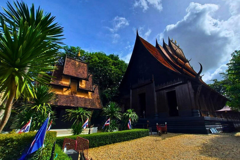 Journée complète à Chiang Rai : 3 temples, Triangle d&#039;Or et tour en bateau