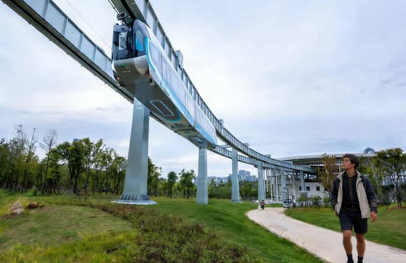 Excursão de um dia: Wuhan Sky Train e Torre da Garça Amarela