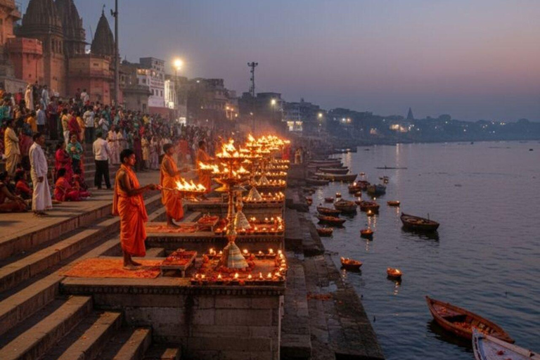 Varanasi Evening : Spiritual Aarti & Ganges Boat Ride Tour