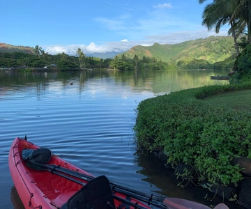 Kauai: Noleggio kayak fiume Wailua con escursione alle Secret Falls