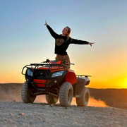 Agafay Tour Quade Bike Sunset and Romantic Dinner Show