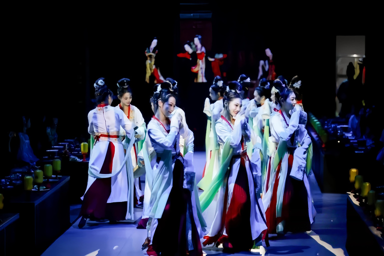 Guangzhou: Silk Road Show with Dinner & Costume Rental SVIP Seat Only Meal