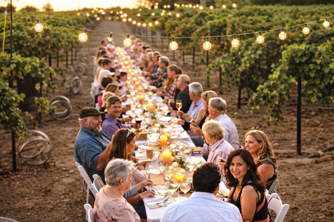 From Florence: Chianti Sunset Dinner & Wine Experience English Guided Tour