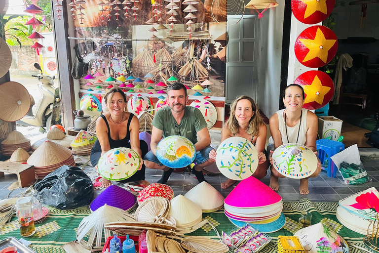 Hanoi: Visita guiada por la fabricación de incienso, sombreros y laca y la calle del TrenTour de medio día por la tarde - Fabricación de incienso y sombreros, Calle del Tren