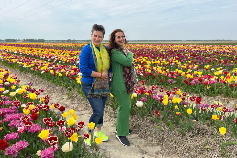 Keukenhof, fazenda de tulipas, campos de flores e Delft Blue