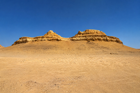From Cairo: 4x4 Desert Safari, Waterfalls & Magic Lake Shared Tour: Wadi El Rayan, Magic Lake & Lake Qarun, Jeep