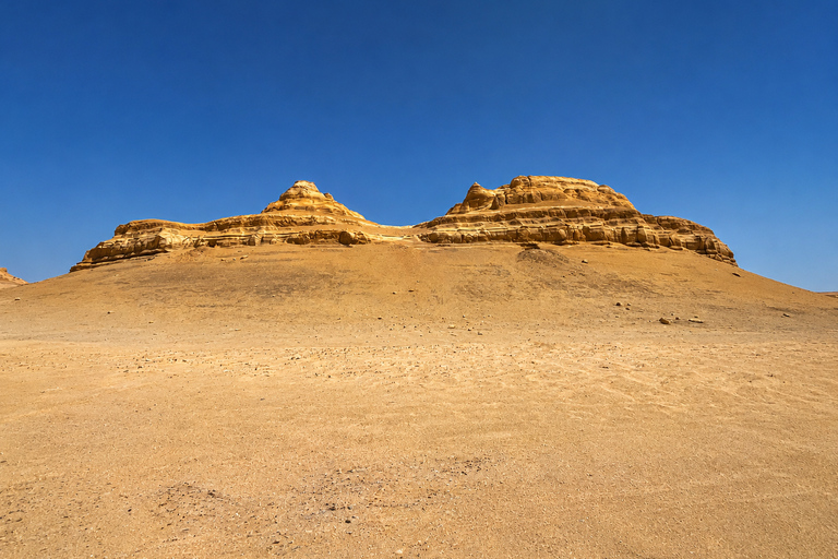 From Cairo: 4x4 Desert Safari, Waterfalls & Magic Lake Shared Tour: Wadi El Rayan, Magic Lake & Lake Qarun, Jeep