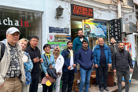 Tbilisi: tour met elektrische auto en kabelbaan met gids