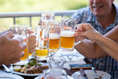 Chania Private Olive Oil Factory and Brewery Tour with Meal