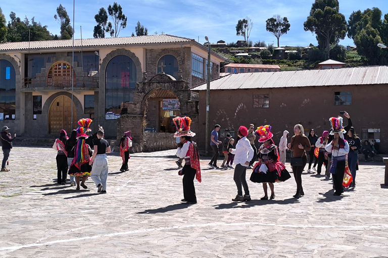 Dive into Uros and Taquile with a workshop, lunch, and a swim in Lake Titicaca