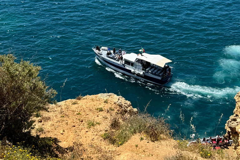 Från Lissabon: Dagsutflykt till Algarve med Benagil Cave Cruise