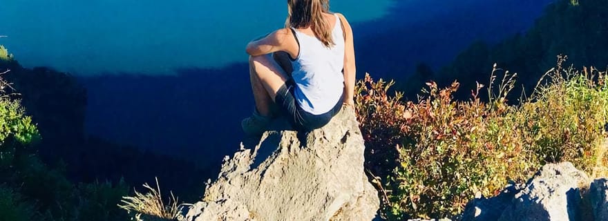 trek d'une journée au mont rinjani