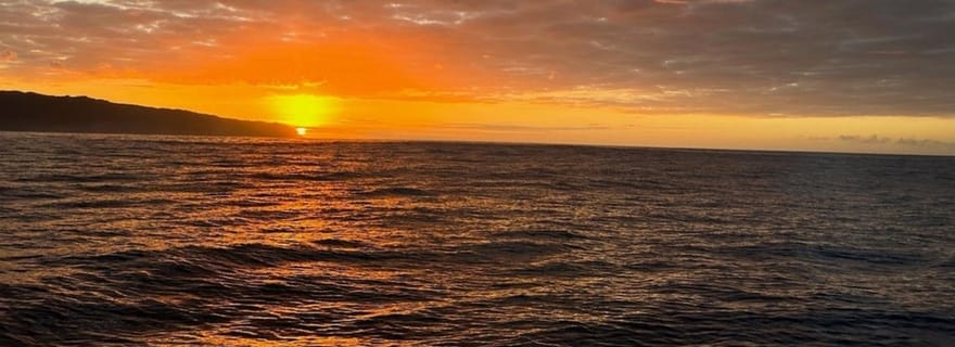 Haleiwa : Croisière au coucher du soleil sur la côte nord d'Oahu