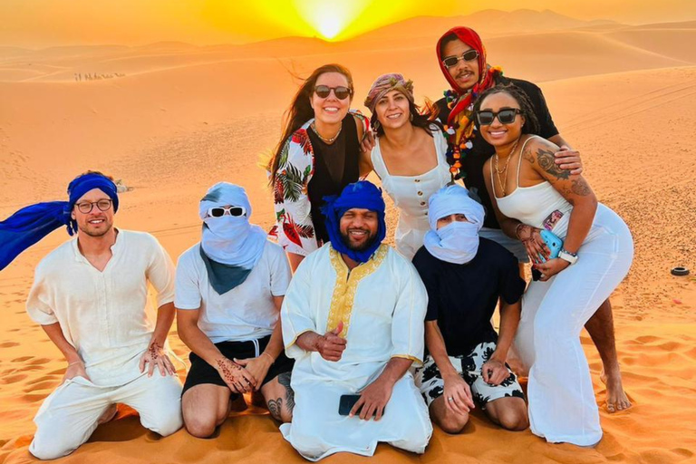 From Marrakech: 3-Day Merzouga Tour with Camel Trek & Luxury Camp Shared Standard Sahara Tour – Popular Choice