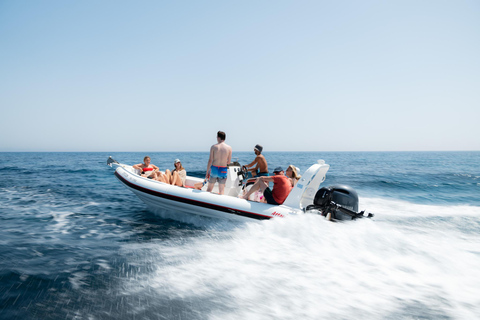 Corfu: Coastline and Blue Caves Speedboat Tour and Lunch Speedboat 3 (ARTEMIS)