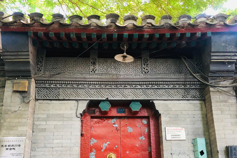 Tour privato di 4 ore a piedi del Tempio Lama e degli Hutong