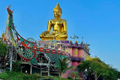 Chiang Mai: Chiang Rai tempel, Gyllene triangeln &amp; båttur