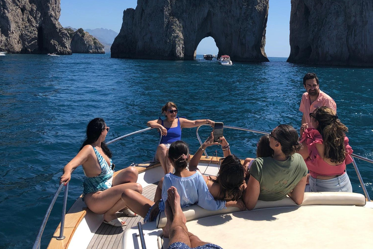 Capri Day Trip from Sorrento private boat free drink