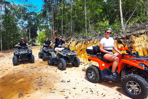 Khao Lak: ATV i rafting bambusowy z transferem do hotelu