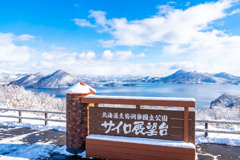 Hokkaid: Lake Shikotsu Ice Festival & Lake Toya Day Trip
