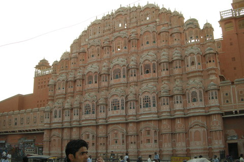 Jaipur: Amber Fort, Stadtpalast und Hawa Mahal Tagestour