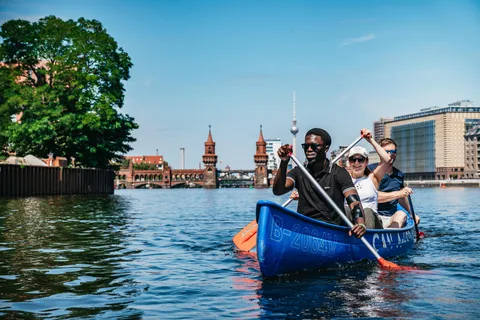 Berlin: Guidet tur i kano