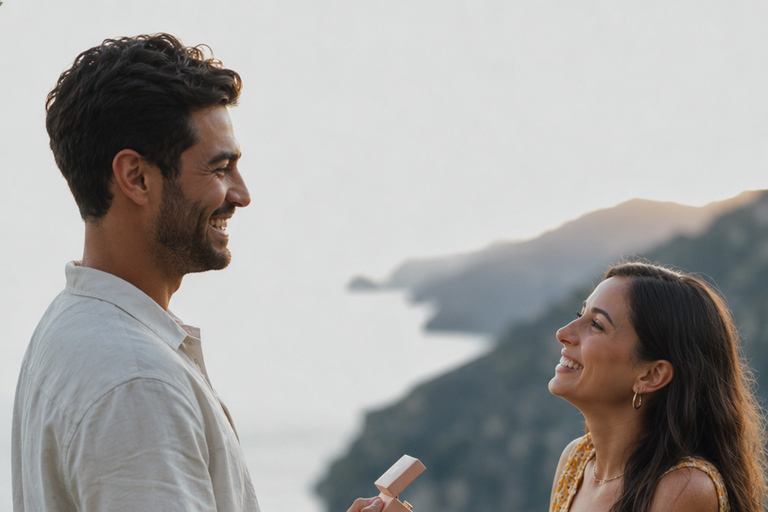 Private Marriage Proposal & Dinner Experience Above Positano