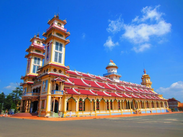 From Ho Chi Minh: Cao Dai Temple and Ba Den Mountain Day …