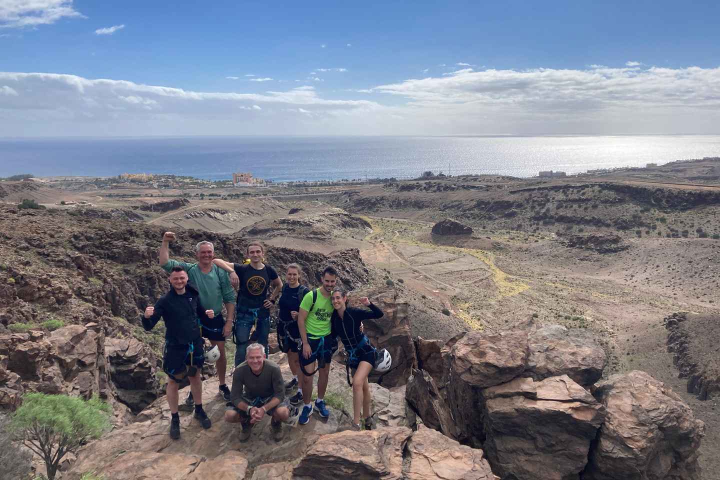 Gran Canaria: Escalada en acantilados Via Ferrata por Maspalomas