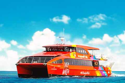 Desde Sliema o Bugibba: ferry de ida y vuelta a la Laguna Azul de CominoFerry de ida y vuelta a la Laguna Azul de Comino desde Bugibba