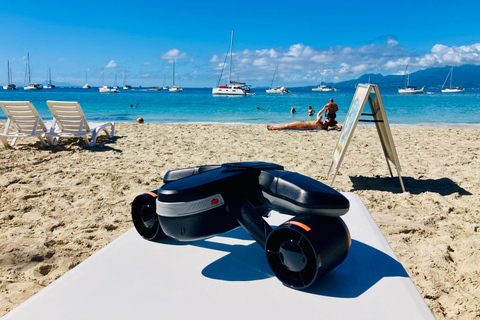 Underwater scooter rental in Guadeloupe