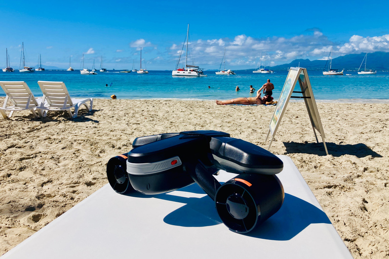 Underwater scooter rental in Guadeloupe