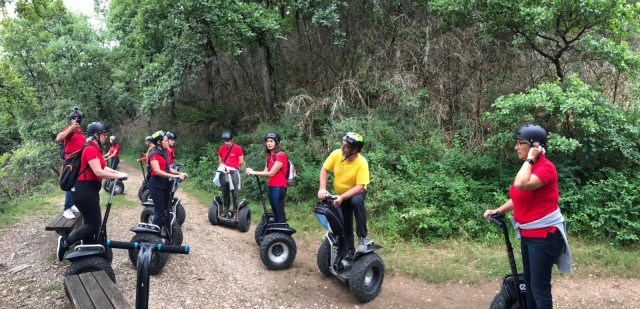 Visit Segway hike 2h00 Aix les Bains between lake and forest in Lac de Côme